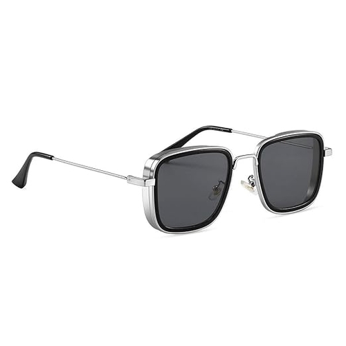 Main  Smooth Leg Covers Lightweight Square  Sunglasses for Men image