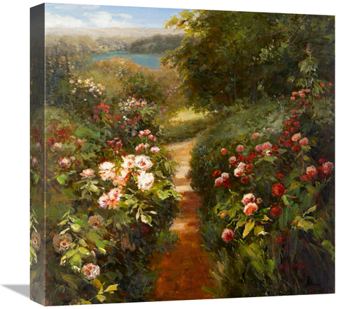 Global Gallery GCS-133483-1818-142 18 x 18 in. Beautiful Path Art Prin