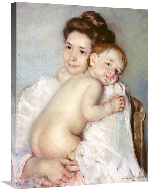 Global Gallery GCS-267827-30-142 30 in. The Young Mother Art Print - M