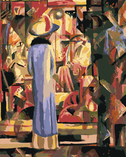 Paint by Numbers - Large Bright Showcase (AUGUST MACKE)