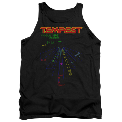 Trevco ATRI152-TK-3 Atari & Tempest Screen-Adult Tank Top T-Shirt,