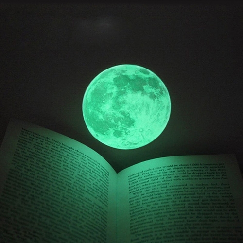 1PCS Interesting Moon Luminous Moonlight Wall
