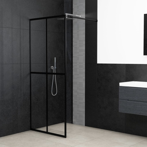 Walk-in Shower Screen Tempered Glass 35.4"x76.8"