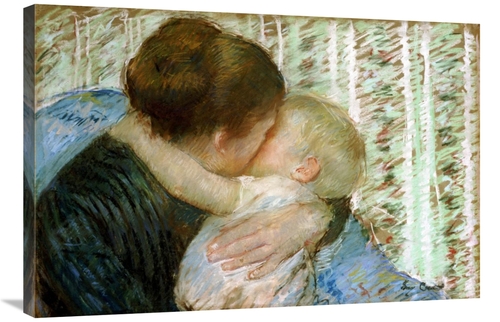 Global Gallery GCS-267826-36-142 36 in. A Goodnight Hug Art Print - Ma