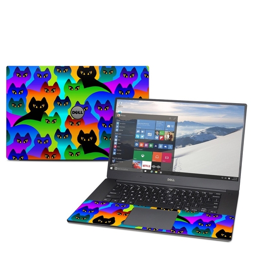DecalGirl DX15-RCATS Dell XPS 15 9560 Skin - Rainbow Cats