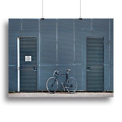 No Bikes Please Canvas Print or Poster