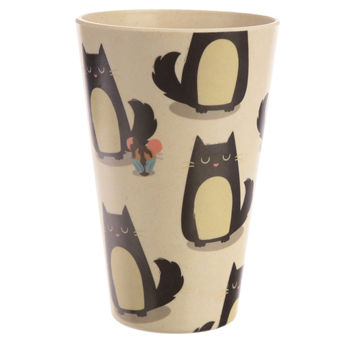 Bamboo Composite Feline Fine Cat Cup