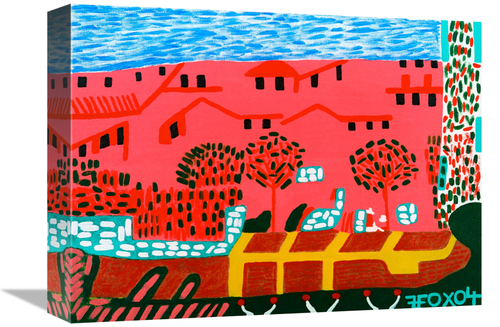 Global Gallery GCS-479206-1216-142 12 x 16 in. Foxhill Art Print - Ulr