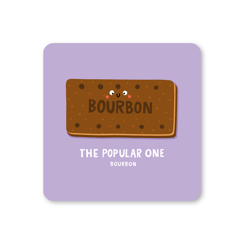 Bourbon Biscuit Coaster (Pack of 6)