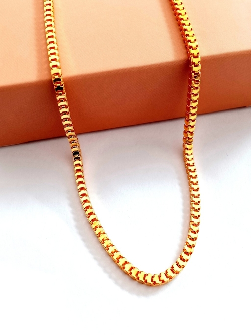 Fancy Premium Gold-Plated Gold Chain For Women and Girls