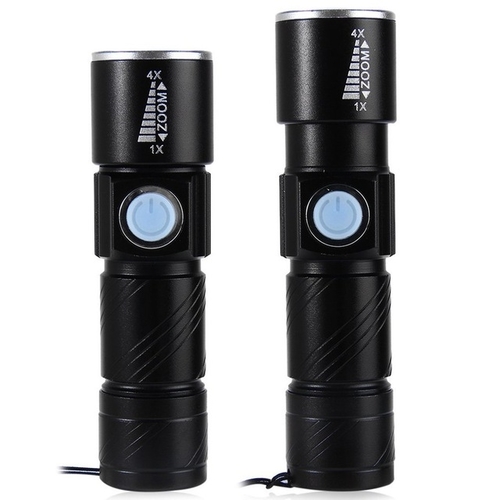 3 Mode Tactical Flash Light Torch Mini Zoom