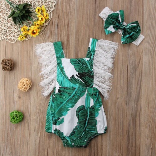 Infant Newborn Outfit Baby Girls Playsuit Clothes
