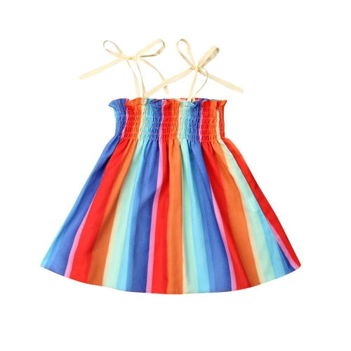 Newborn Kids Baby Girls Dress Summer