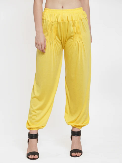  Women's Regular Fit Rayon Harem Pants