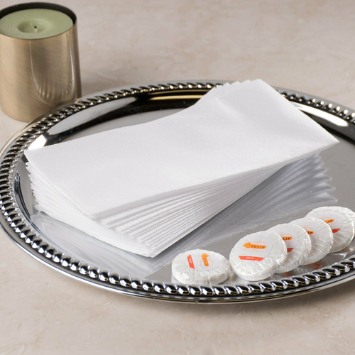 Hoffmaster 125630 CPC 12 x 17 in. Fold Guest Towel, White - Case o