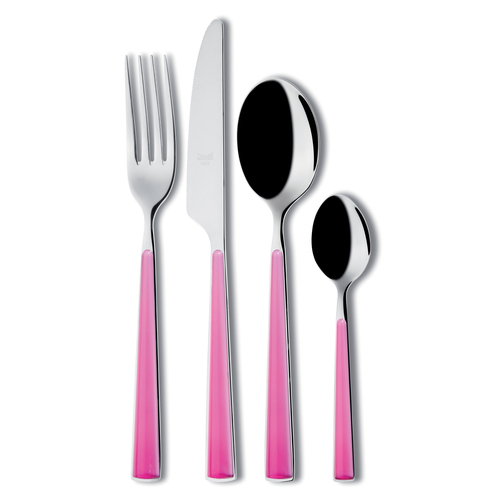 CUTLERY SET 24PCS PRIMAVERA FUCHSIA
