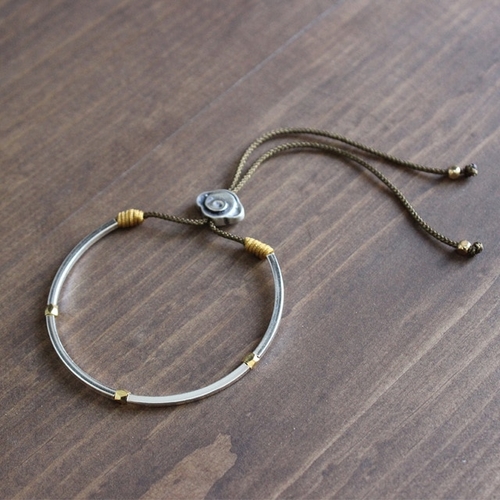 Tibetan buddhism Handmade Lucky Rope bracelet with