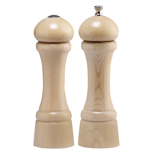 Chef Specialties 08200 8 Inch - 20cm WindsorNatural Pepper Mill Salt S