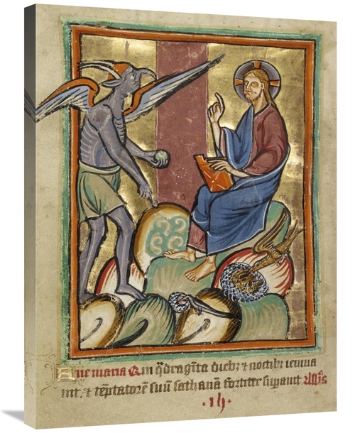 Global Gallery GCS-457586-2432-142 24 x 32 in. The First Temptation Ar