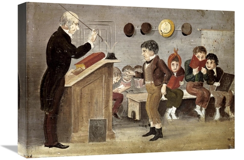 Global Gallery GCS-267635-22-142 22 in. The School of Hard Knocks Art 