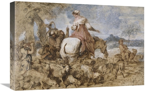 Global Gallery GCS-456084-1624-142 16 x 24 in. Pastoral Journey Art Pr