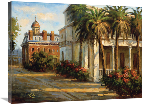 Global Gallery GCS-126680-2432-142 24 x 32 in. Casa De Palmera Art Pri