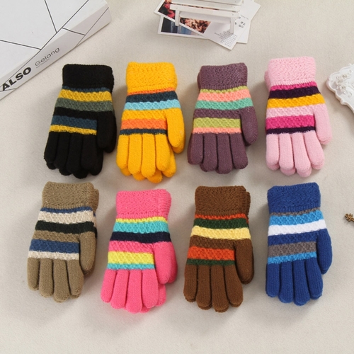 Fashion Toddler Baby Gloves Thicken Girls Boys