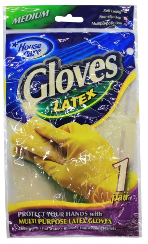 Yellow Kitchen Gloves - Medium