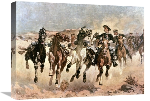 Global Gallery GCS-279605-22-142 22 in. Dismounted - The 4th Troopers 