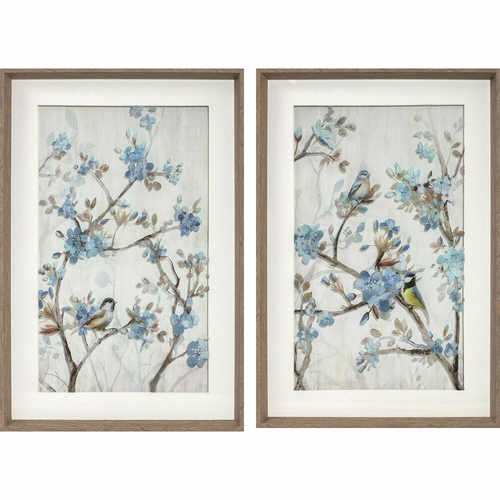 Painting DKD Home Decor 40 x 3,7 x 60 cm Oriental 40 x 2 x 60 cm (2