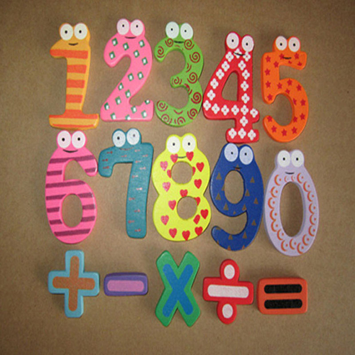 Hot Sale Magnetic Wooden Numbers Math Set