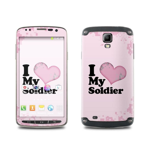 DecalGirl SGS4A-ILVSOLDIER Samsung Galaxy S4 Active Skin - I Love My S