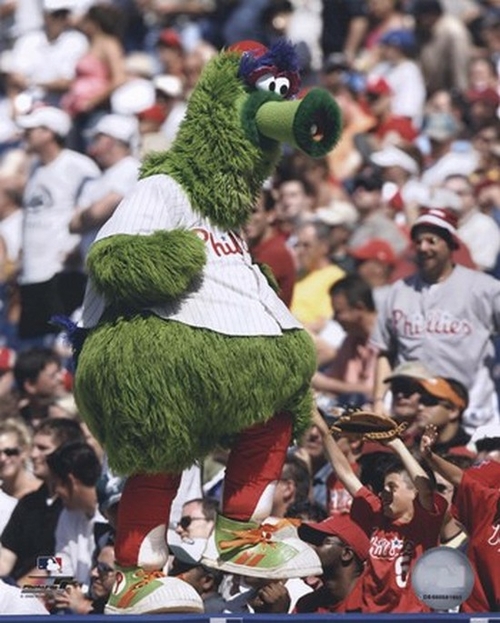 Photofile PFSAAIH04601 The Philly Phanatic - Mascot Sports Photo - 8 x