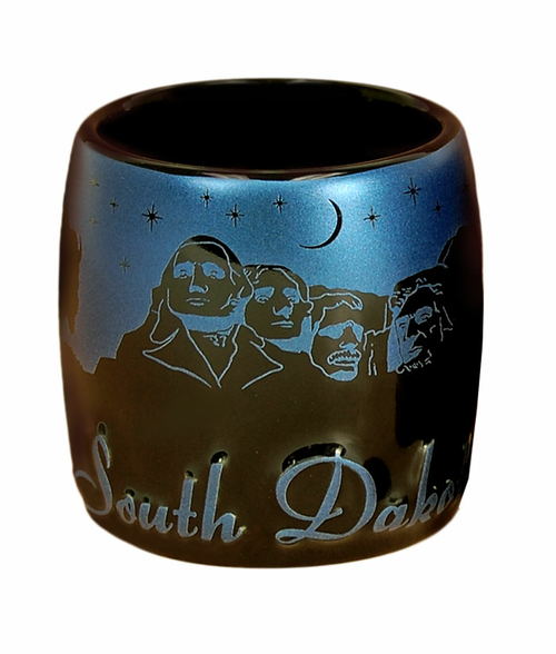 Americaware SCSSDK03 South Dakota Night Sky Silhouette Shot