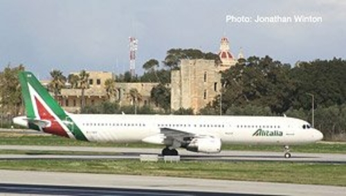 Herpa HE533959 Alitalia A321 1-500 Aircraft