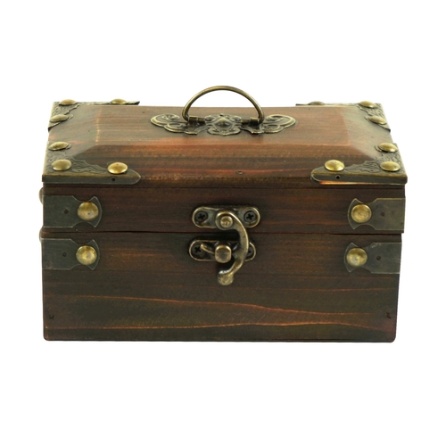 3 Piece Decorative Trunk Set - Brown