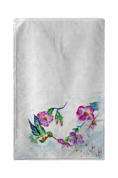 Betsy Drake KT713 16 x 25 in. Feeding Hummingbird Kitchen Towel
