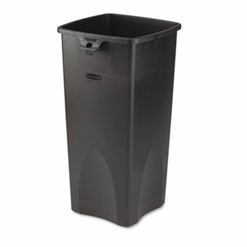 Rubbermaid 356988BK Untouchable Square Container  23 Gal  Black  Each