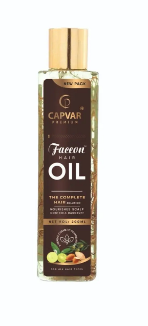 FaceOn Essential Hair Oil - 100 ml for Shine and Strength