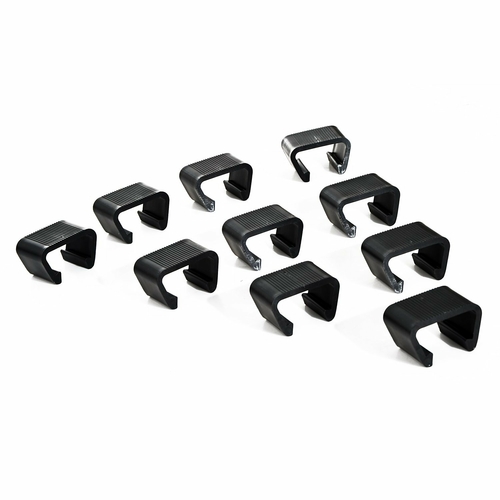 Outsunny Set of 10 Fasteners Clip Outdoor Furniture Connectors Rattan