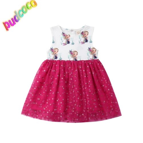 Lovely Kid Baby Girls  Sequin Party Pagenat