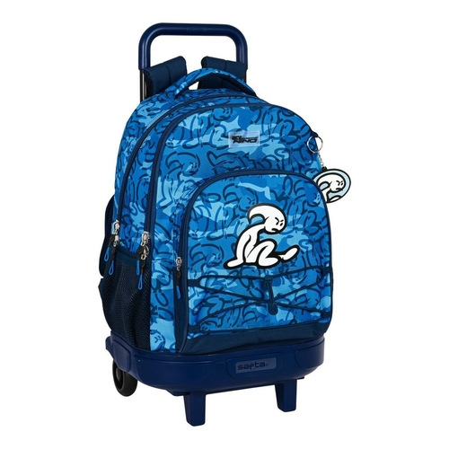 School Rucksack with Wheels El Niño Blue bay Blue 22 L