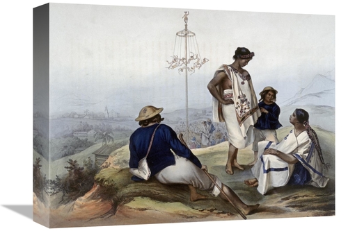 Global Gallery GCS-278817-16-142 16 in. Indians of the Guauchinango Mo