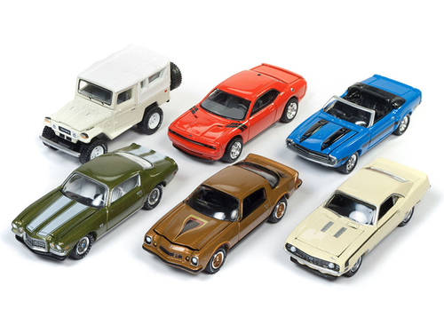Classic Gold 2017 Release 4 Set A of 6 cars 1/64 Diecast Model Cars by