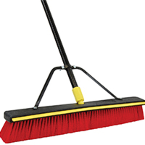 Quickie 00635SU 2 In 1 Pushbroom With Squeegee