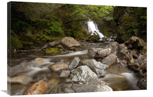 Global Gallery GCS-395441-2436-142 24 x 36 in. Unnamed Waterfall Along