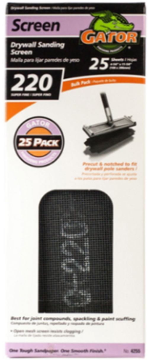 Ali Industries 3303 4.25 x 11.25 in. 100 Grit Drywall Sanding Screen&#