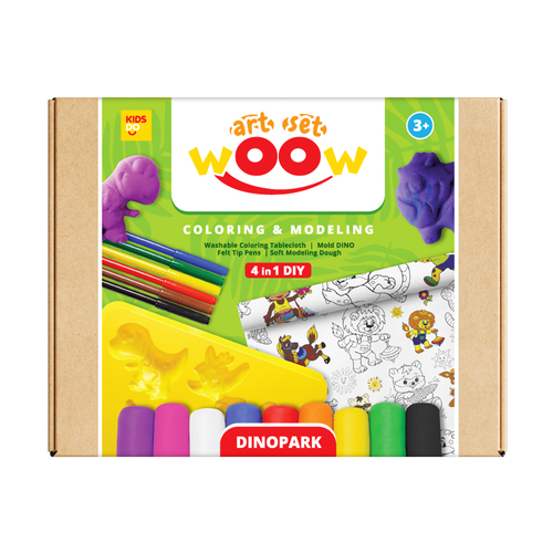 WOOW Creative set 4 in 1 - DINO & ANIMALS