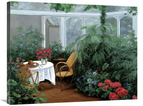 Global Gallery GCS-127614-2835-142 28 x 35 in. Garden Room Art Print -