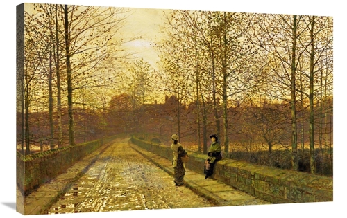 Global Gallery GCS-266438-36-142 36 in. in the Golden Gloaming Art Pri